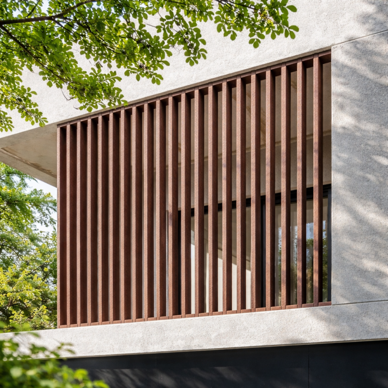 Uso de la madera pl�stica en la construcci�n exterior y obra